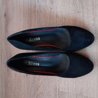 Черни обувки на платформа.Носени само веднъж., снимка 3 - Дамски елегантни обувки - 40227424