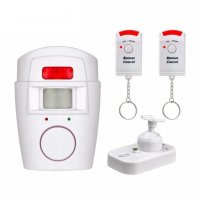 Безжична аларма за сигурност с детектор за движение и две дистанционни управления, снимка 4 - Други стоки за дома - 32736103