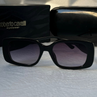Roberto Cavalli дамски слънчеви очила правоъгълни , снимка 6 - Слънчеви и диоптрични очила - 44885009