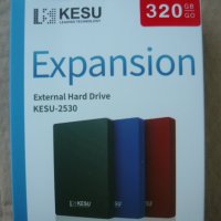 Хард диск 320GB външен 2.5'' External Hard Drive USB3.0 HDD, снимка 1 - Твърди дискове - 39213475