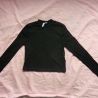 Къса блузка НМ, снимка 2 - Блузи с дълъг ръкав и пуловери - 33103556