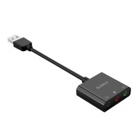 Orico външна звукова карта USB Sound card - Headphones, Mic, 4 PIN headset, Black - SKT3-BK, снимка 4 - Кабели и адаптери - 43482076