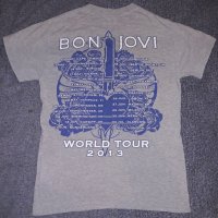 Тениска групи Bon Jovi. Tour 2013, снимка 2 - Тениски - 38625142
