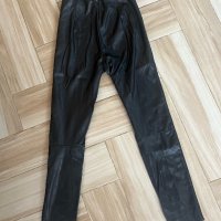 Нов кожен панталон H&M, снимка 2 - Панталони - 43941274