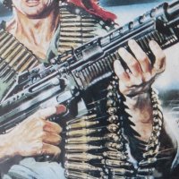 Стари плакати Commando Rambo Michael Jackson , снимка 3 - Колекции - 43794776