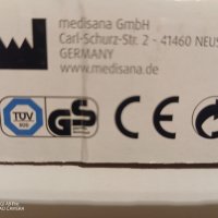 Нова електрическа нагревателна възглавница 100 вата, немска фирма medisana®, снимка 4 - Други - 39473306