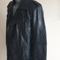 True Prodigy Leather Jacket Slim Fit Mens Size 2XL ОРИГИНАЛ! НОВО! Ест. кожа!, снимка 6 - Якета - 43300069