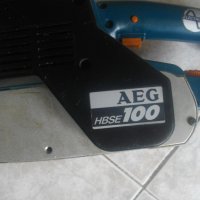 AEG-1010W-4.8A-350m/min/Einhell-720W-200m/min-Профи Немски Лентов Шлайф-Почти Нов-Отличен, снимка 5 - Други инструменти - 37424945