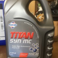 Fuchs Titan SYN MC 10w40 Полусинтетично масло 4 Литра, снимка 1 - Аксесоари и консумативи - 33183293