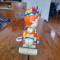 Стара музикална играчка Клоун, снимка 2 - Други ценни предмети - 43480015