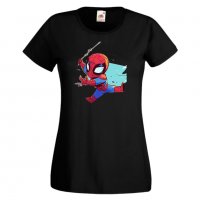 Дамска тениска Marvel Spiderman 2 Игра,Изненада,Подарък,Геймър,, снимка 2 - Тениски - 36785539