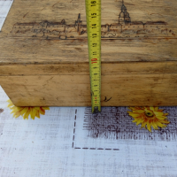 Стара дървена кутия, снимка 4 - Декорация за дома - 36574898