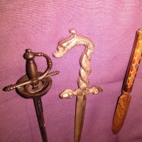 Ножове за писма-дървен -змия и испанска рапира, снимка 8 - Колекции - 26910731
