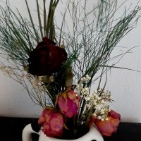 Оригинална и ефектна ,каничка-чашкаПанда, снимка 3 - Изкуствени цветя - 39991032