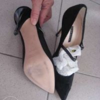 ЕСТЕСТВЕН косъм Обувки Daniele Ancarani, снимка 8 - Дамски елегантни обувки - 27992026