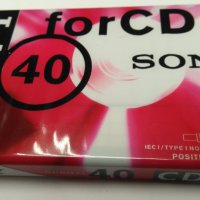 SONY CDit I 40 аудио касети, снимка 1 - Аудио касети - 35389669