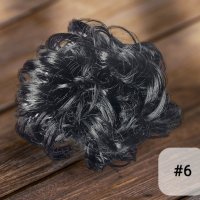 Кок коса с ластик - небрежен кок. Изкуствен косъм., снимка 7 - Аксесоари за коса - 40660934