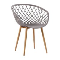 Икономични дизайнерски градински пластмасови столове кресла в черен цвят , снимка 8 - Градински мебели, декорация  - 40215212