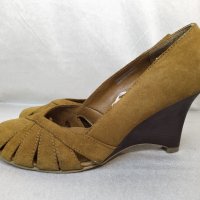 Fiore велурени, елегантни обувки, снимка 3 - Дамски обувки на ток - 33368974
