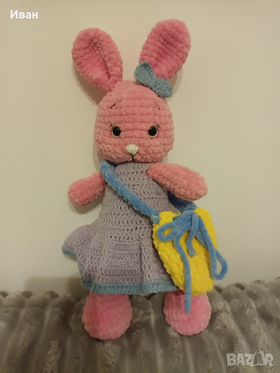 Плюшено зайче, снимка 1