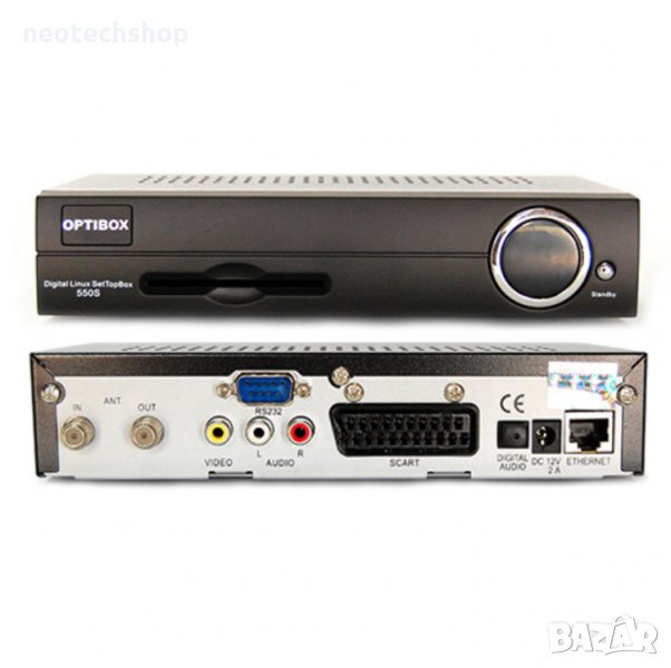 Сат. приемник OPTIBOX 550S, снимка 1