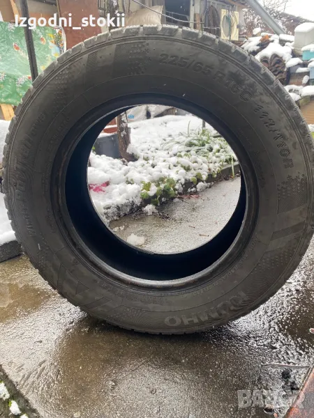 Гуми KUMHO 225/65/R16C 4бр. Дот 21/22 и 17/19 Бусови, снимка 1