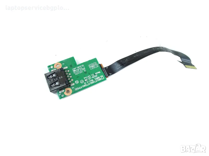 Lenovo ThinkPad T490 T590 P43S P53S T14 T15 Gen 1 P14s P15s Gen 2 ﻿﻿ USB Board Платка NS-B901, снимка 1