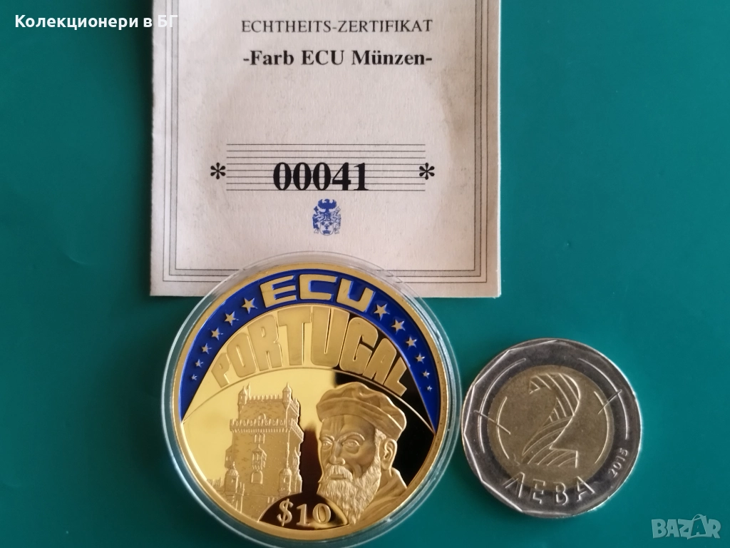 ГОЛЯМА ‼ПОЗЛАТЕНА‼ ВЪЗПОМЕНАТЕЛНА МОНЕТА - ЛИБЕРИЯ, снимка 1