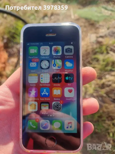 iphone 5s 16GB Безупречен, снимка 1