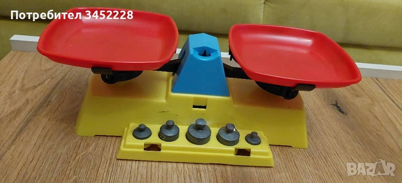 кантар детски ретро играчка за колекционери , снимка 1