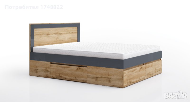 Легло Лео 10 двуцветно за матрак 160 /200, снимка 1