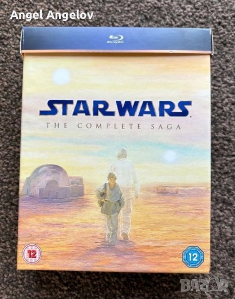 Star Wars - The Complete Saga (Blu-ray, 2011) - Very Good Condition, снимка 1