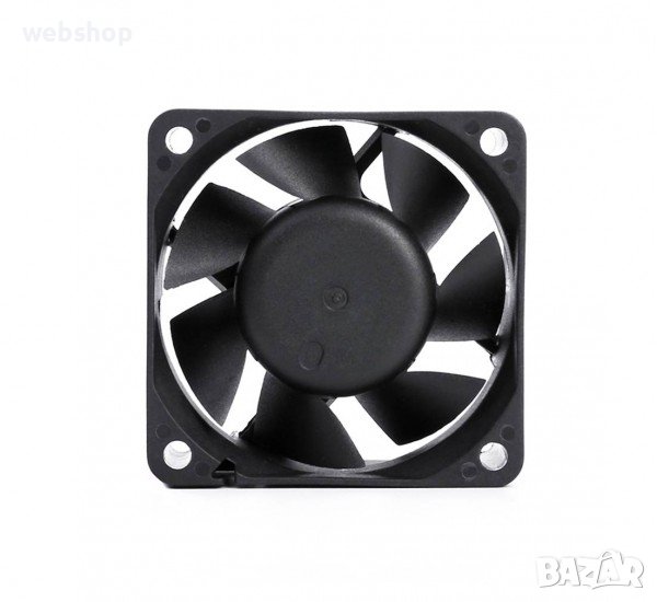 Вентилатор, аксиален, втулка, 24VDC, 2P, 0,12A, 60x60x25mm, 40m3/h, снимка 1