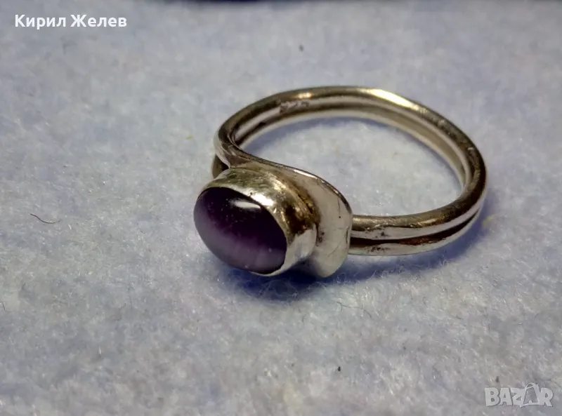 КРАСИВ РЕТРО АРТ СКЪПОЦЕНЕН СРЕБЪРЕН ПРЪСТЕН СРЕБРО 925 МАЙСТОРСКА ИЗРАБОТКА 47477, снимка 1