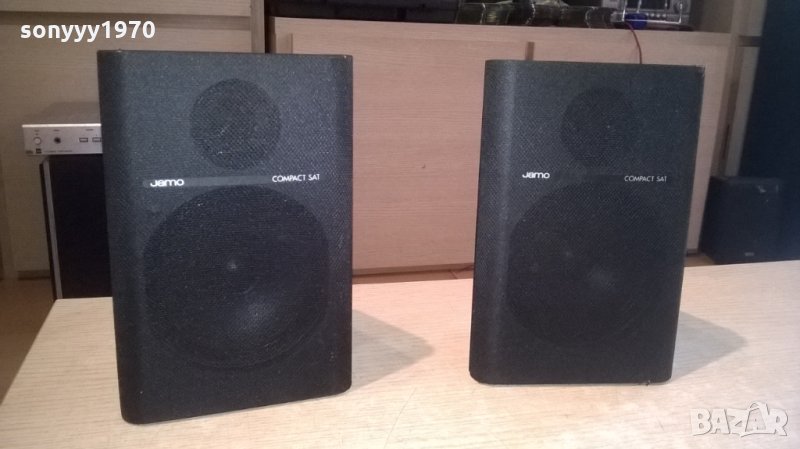 jamo compact sat 2x60w/8ohm-made in denmark, снимка 1