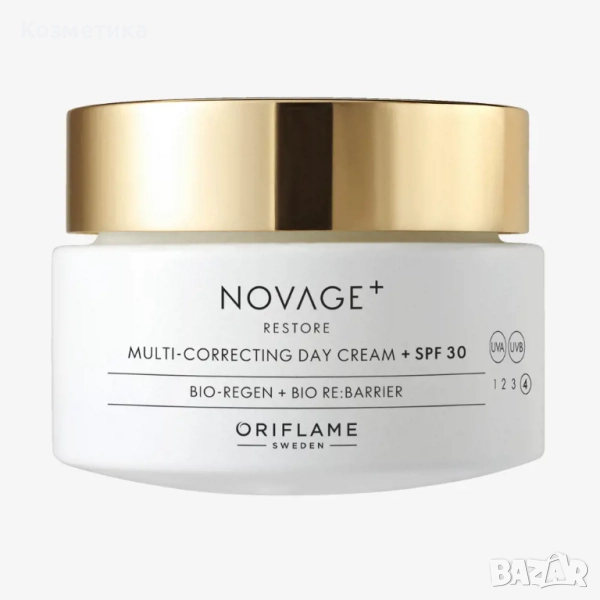 Коригиращ дневен крем Novage+ Restore SPF 30, снимка 1