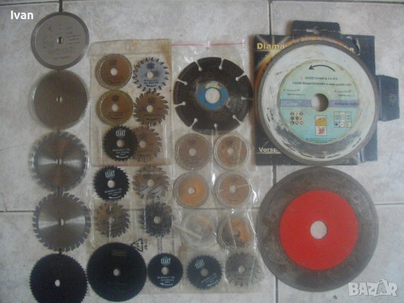Диск ф50,8мм/ф110мм/ф180мм-Диамантина/За дърво-За Машини-Ел.Машина Рязане Плочки/Мини Ръчен Циркуляр, снимка 1