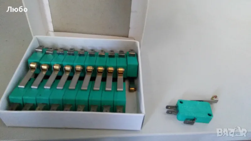 КРАЕН ИЗКЛЮЧВАТЕЛ MSW-03 с лост и ролка KW3-0Z-2, снимка 1