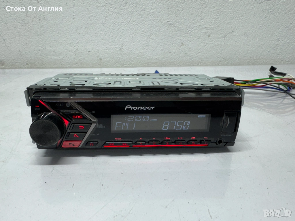 Радио за кола CD - Pioneer MVH-S300BT/ Bluetooth, снимка 1
