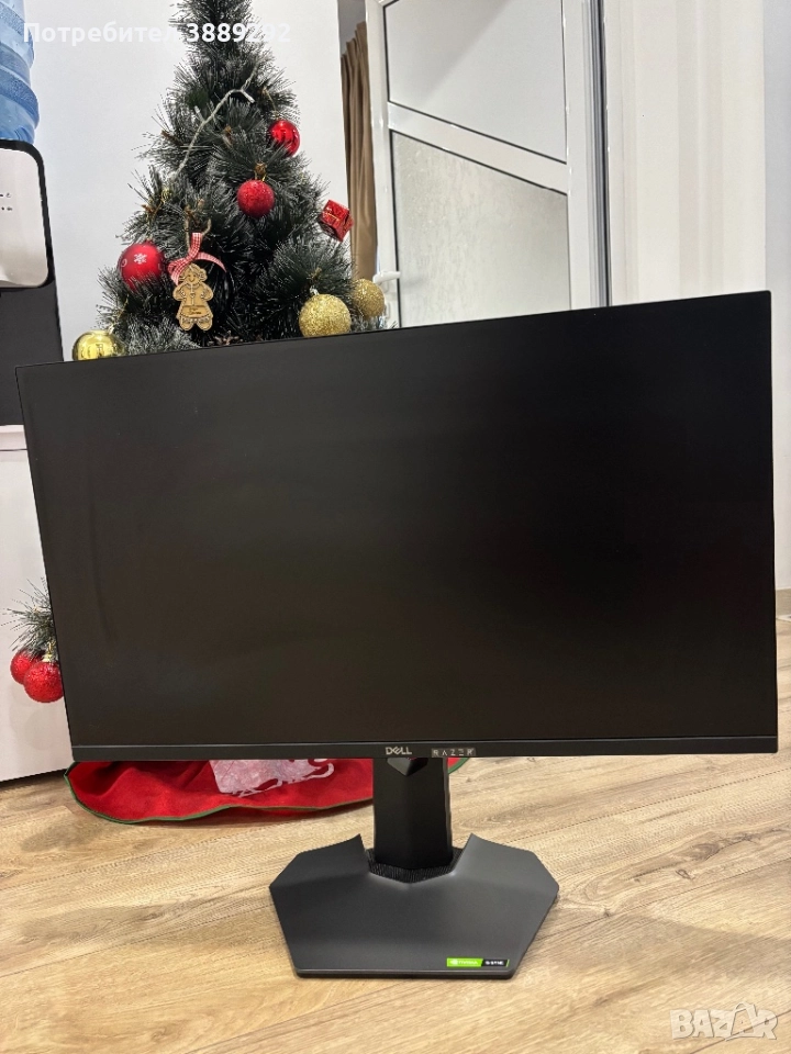 Монитор Gaming Dell 27", IPS, Full HD, 240Hz, 0.5ms, AMD FreeSync™, NVIDIA G-SYNC, G2723H, снимка 1