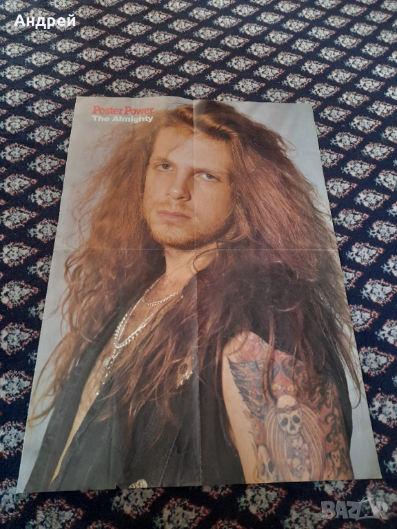 Стар плакат The Almighty, снимка 1