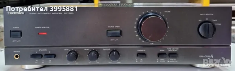 Интегриран стерео усилвател Technics
mod. SU-VZ220

, снимка 1