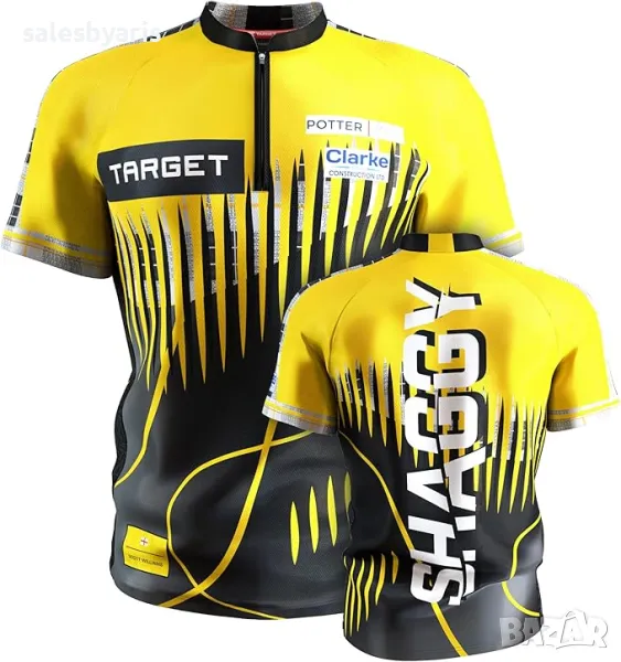 TARGET Darts Scott Williams Dart Shirt 2025: Мъжка тениска за дартс за Световното първенство 2025, снимка 1