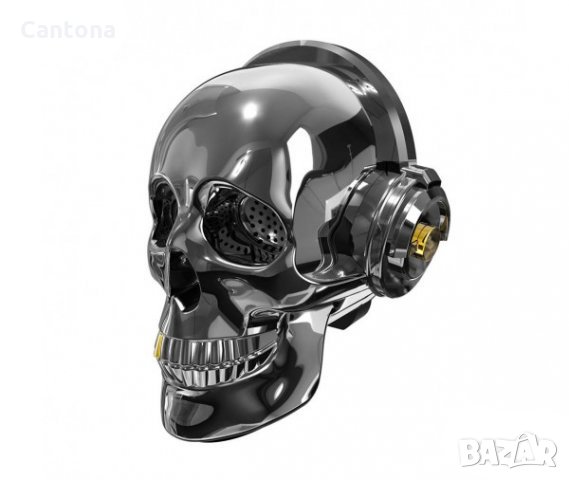 Портативна Блутут колона с радио Skull OneDer V7 във формата на череп, снимка 1