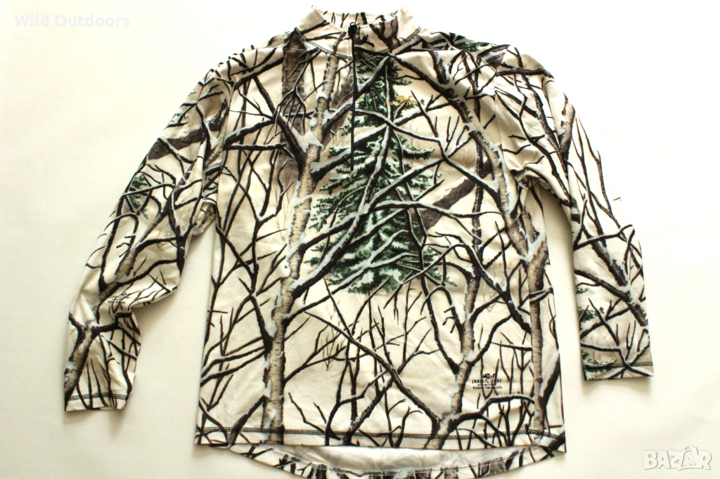 JAHTI JAKT - камуфлажна термо поларена горница, размер XL, снимка 1