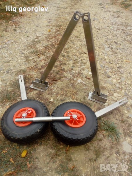 Неръждаеми колела за лодка, снимка 1