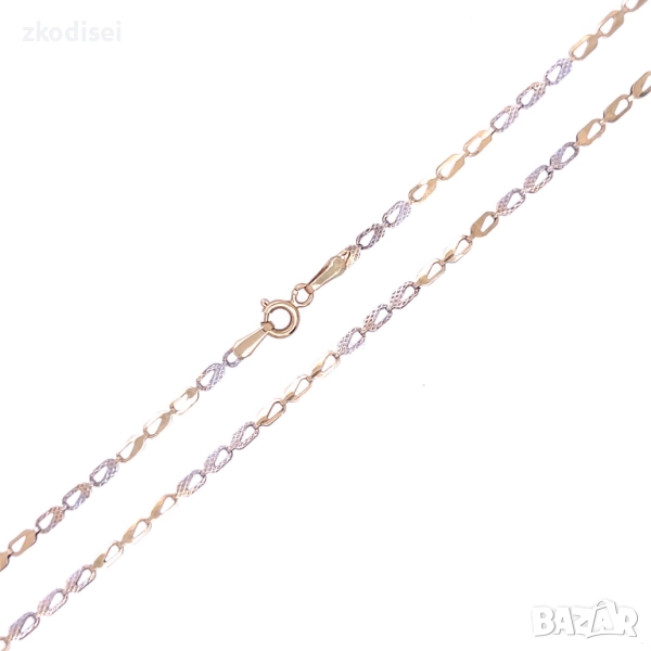 Златен синджир 3,18гр. 57,0см. 14кр. проба:585 модел:33764-1, снимка 1