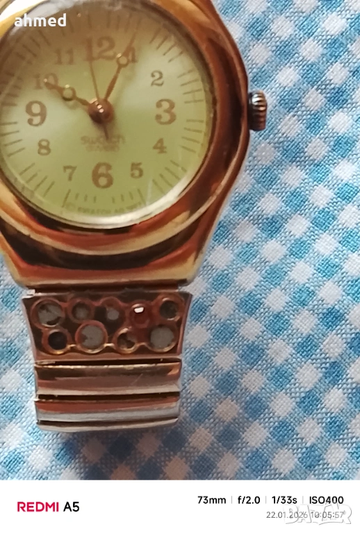 Красив дамески часовник swatch, снимка 1