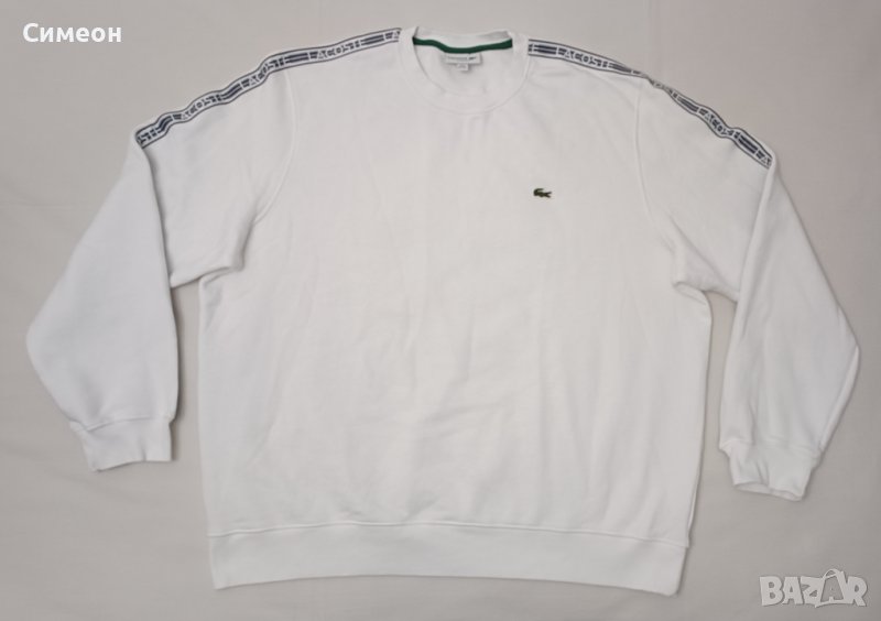 Lacoste Fleece Sweatshirt оригинално горнище 3XL памучен суичър горно, снимка 1