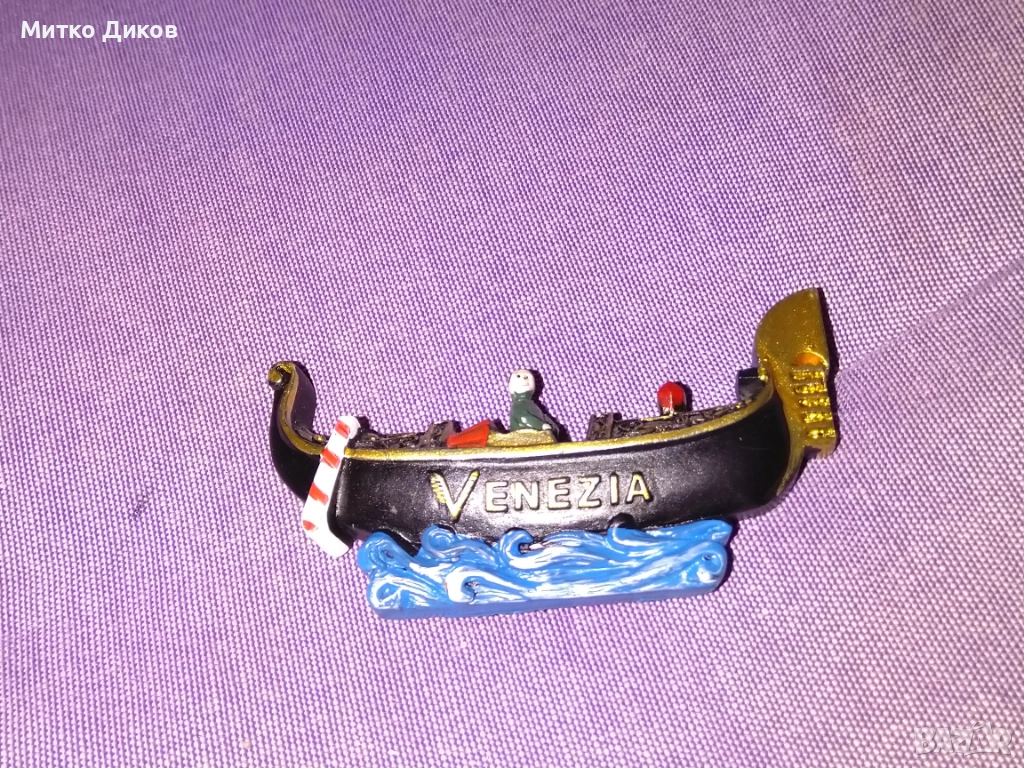 Магнит Венеция гондола нов, снимка 1